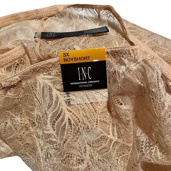Inc International Concepts NWT Beige Boyshort Panty Women Various - Picture 6 of 8
